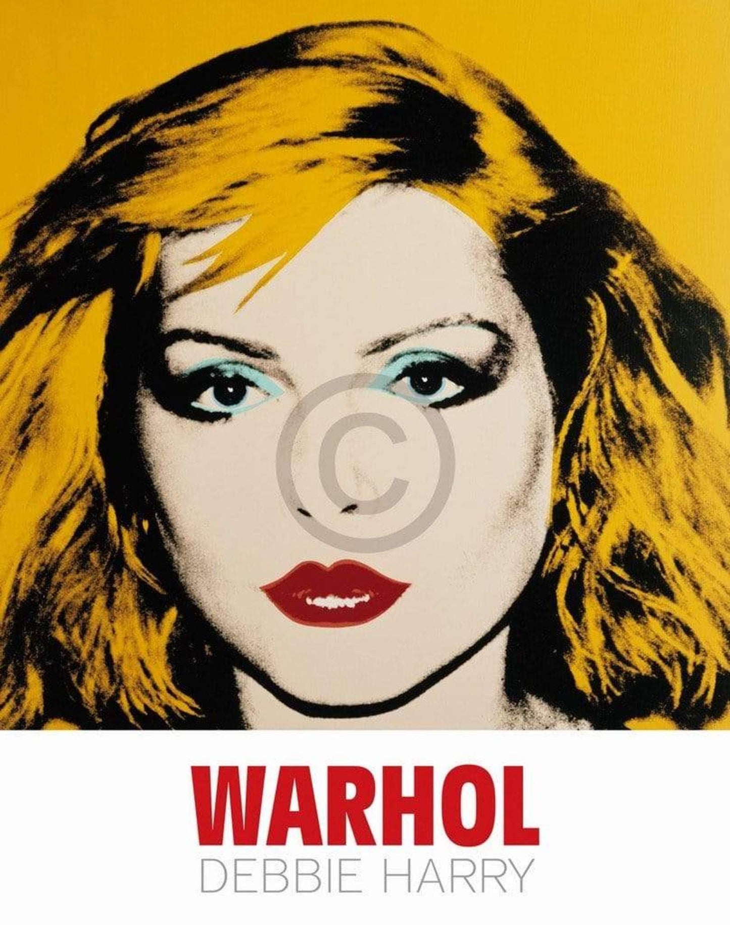 Affiche Art Andy Warhol - Debbie Harry 1980 90x114cm