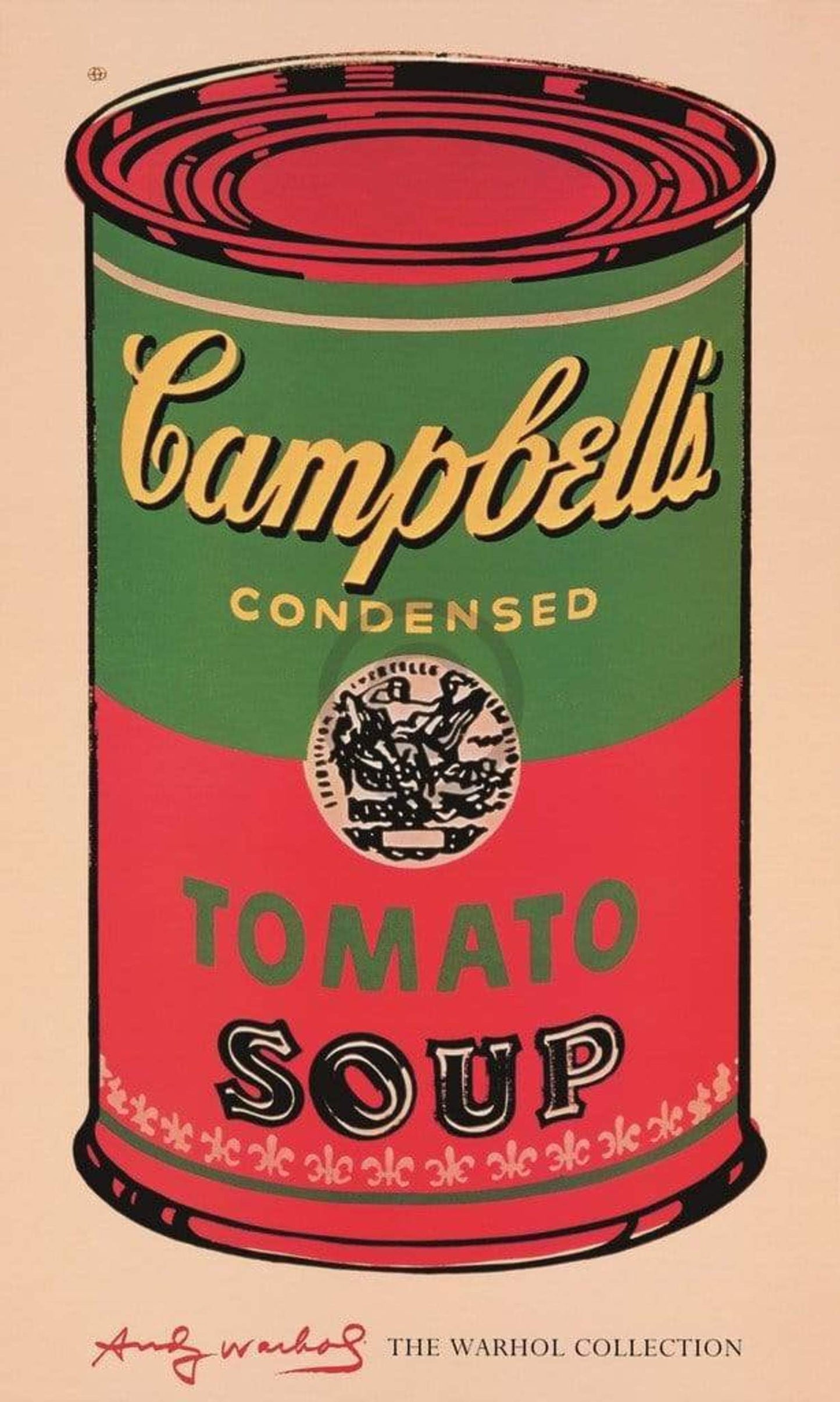 Affiche Art Andy Warhol - Campbell's Soup 60x100cm