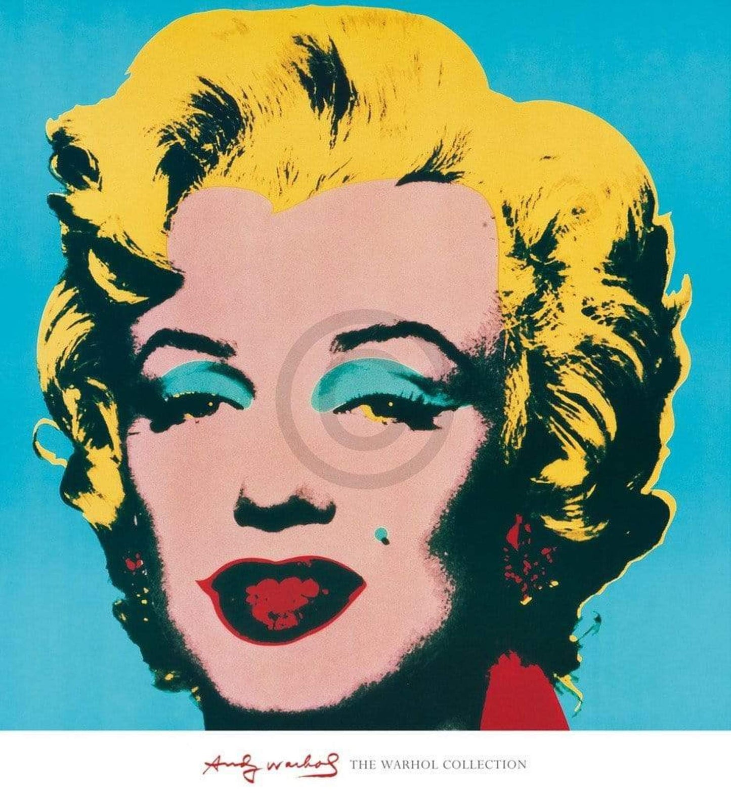Affiche Art Andy Warhol - Marilyn 1967 65x71cm