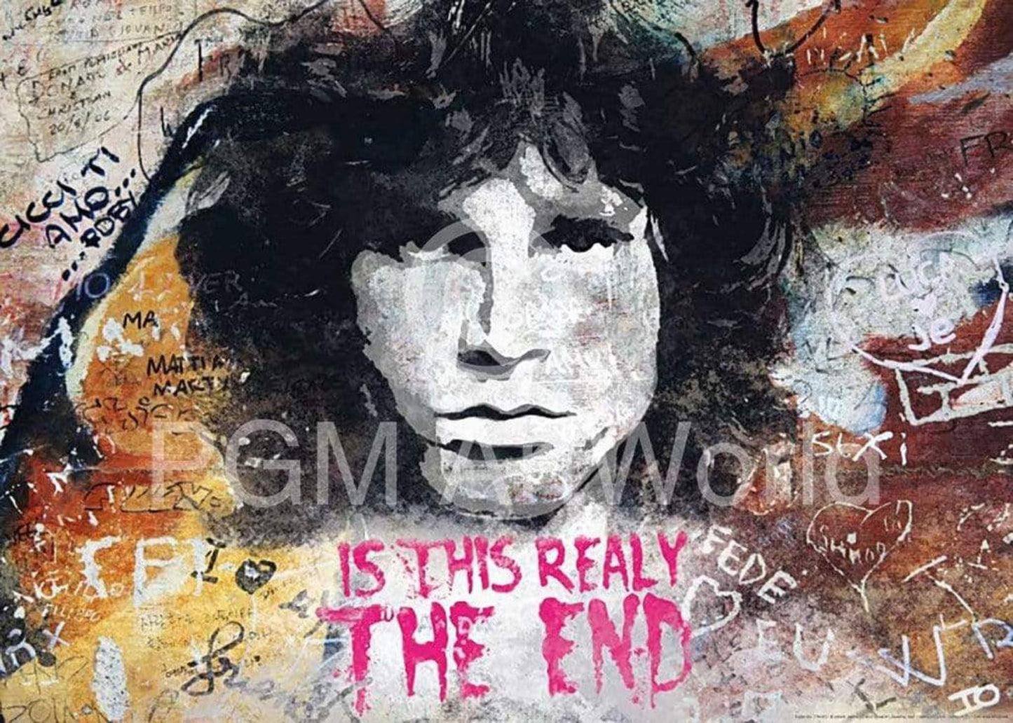 Affiche Art Edition Street - Is this really the end 50x70cm