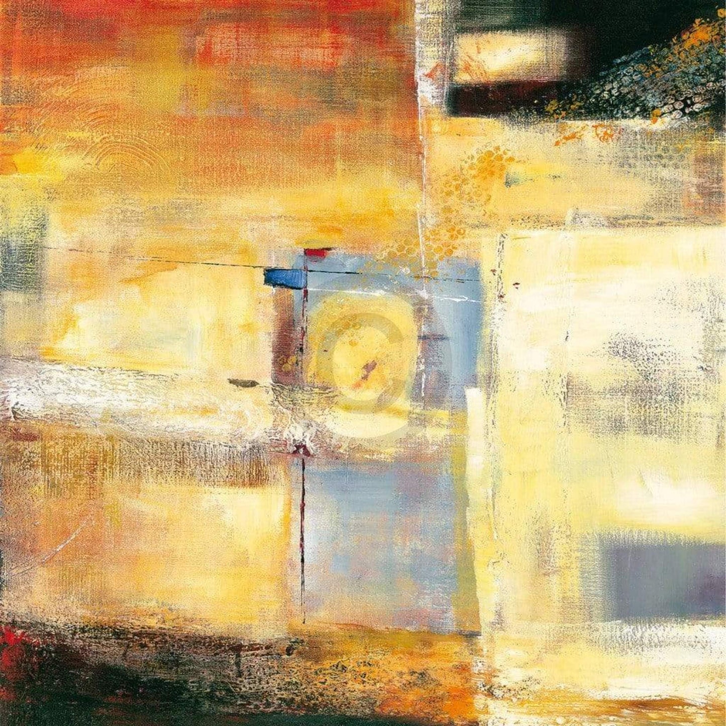 Affiche Art Bea Danckaert - Colorfield I 98x98cm