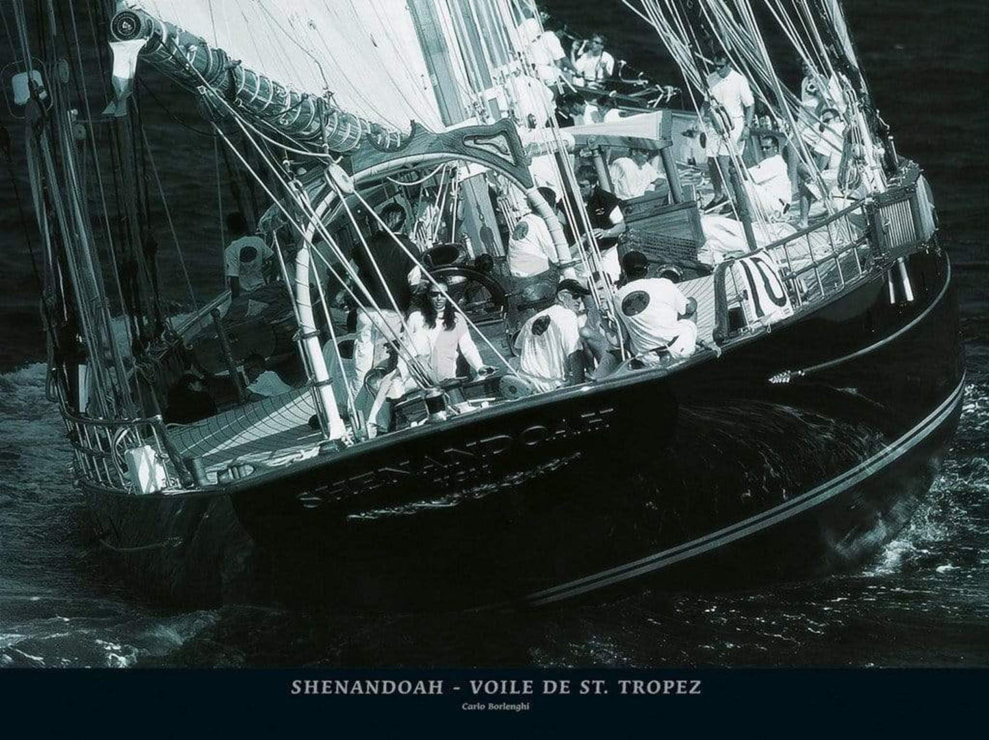 Affiche Art Carlo Borlenghi - Shenandoah Voile de St. Tropez 80x60cm