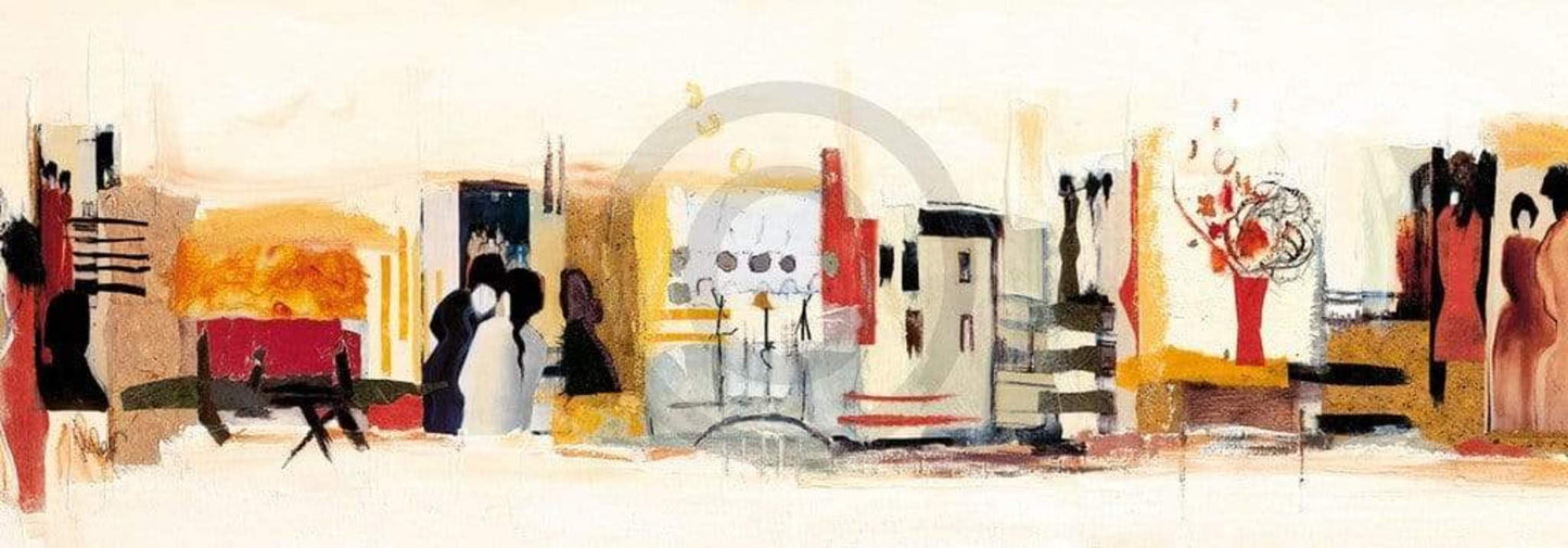 Affiche Art Celina Bonciani - Begegnungen III 100x35cm