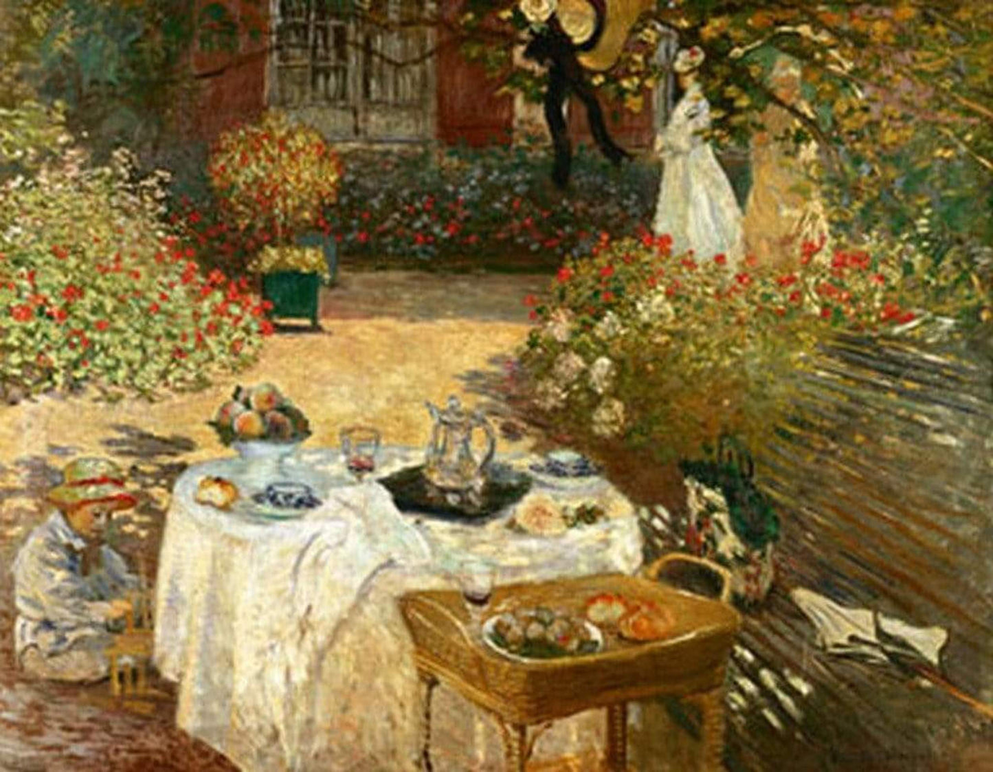 Affiche Art Claude Monet - Le Déjeuner 90x70cm