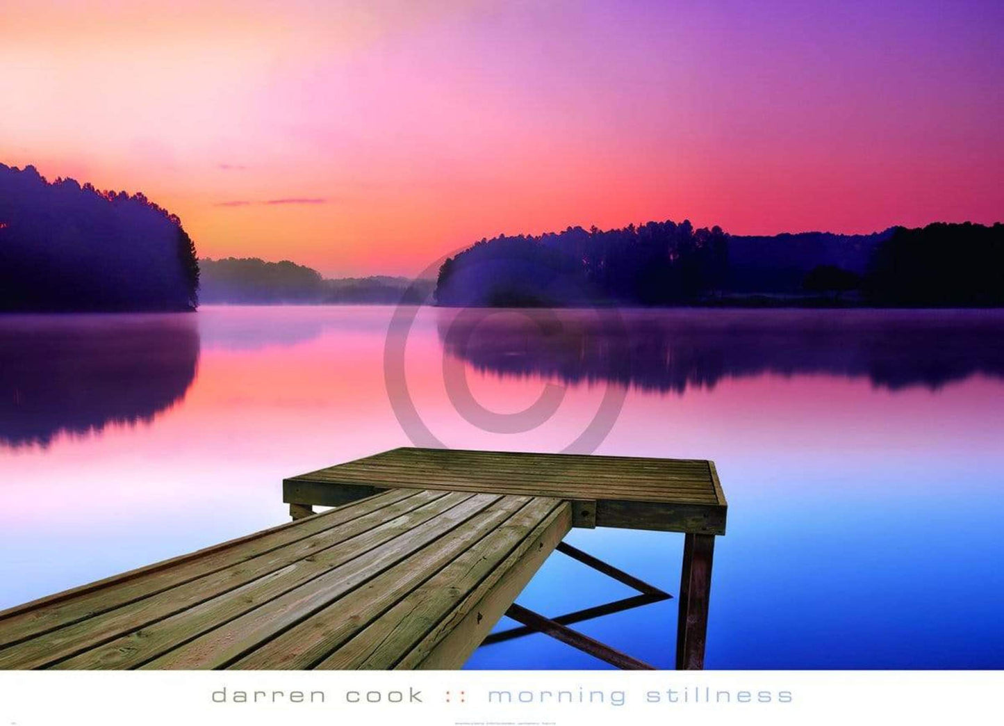Affiche Art Darren Cook - Morning Stillness 91x66cm