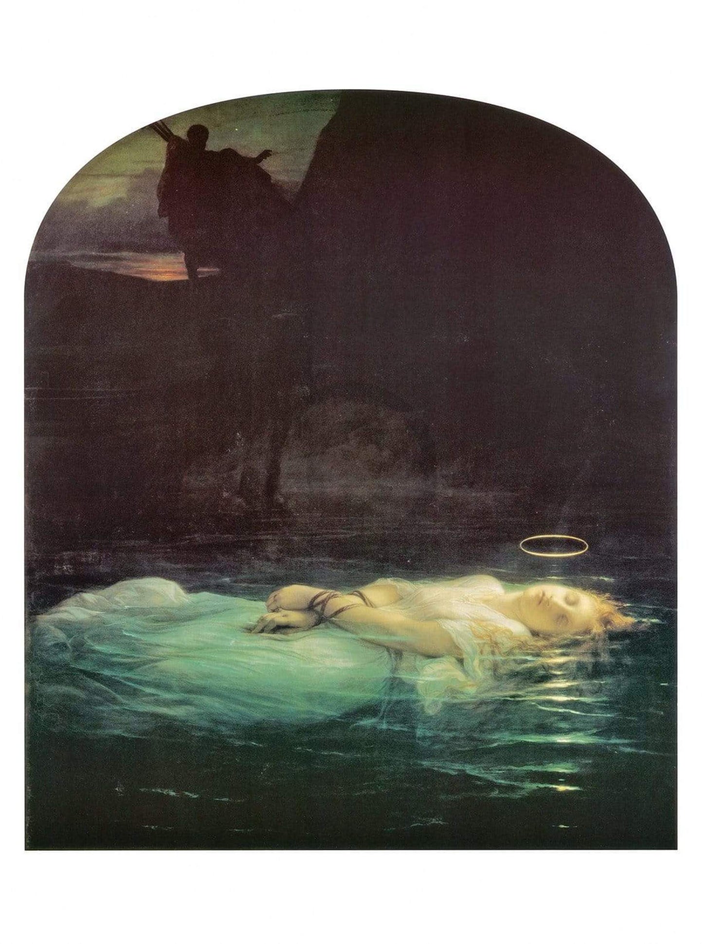 Affiche Art Hippolyte Paul Delaroche - The Young Martyr 1855 60x80cm
