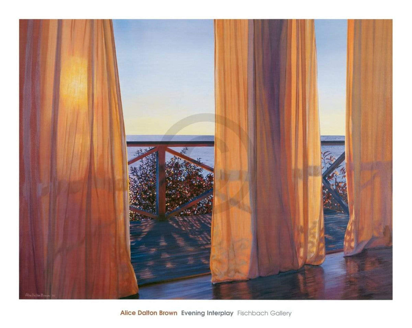 Affiche Art Alice Dalton Brown - Evening Interplay, 2000 112x89cm