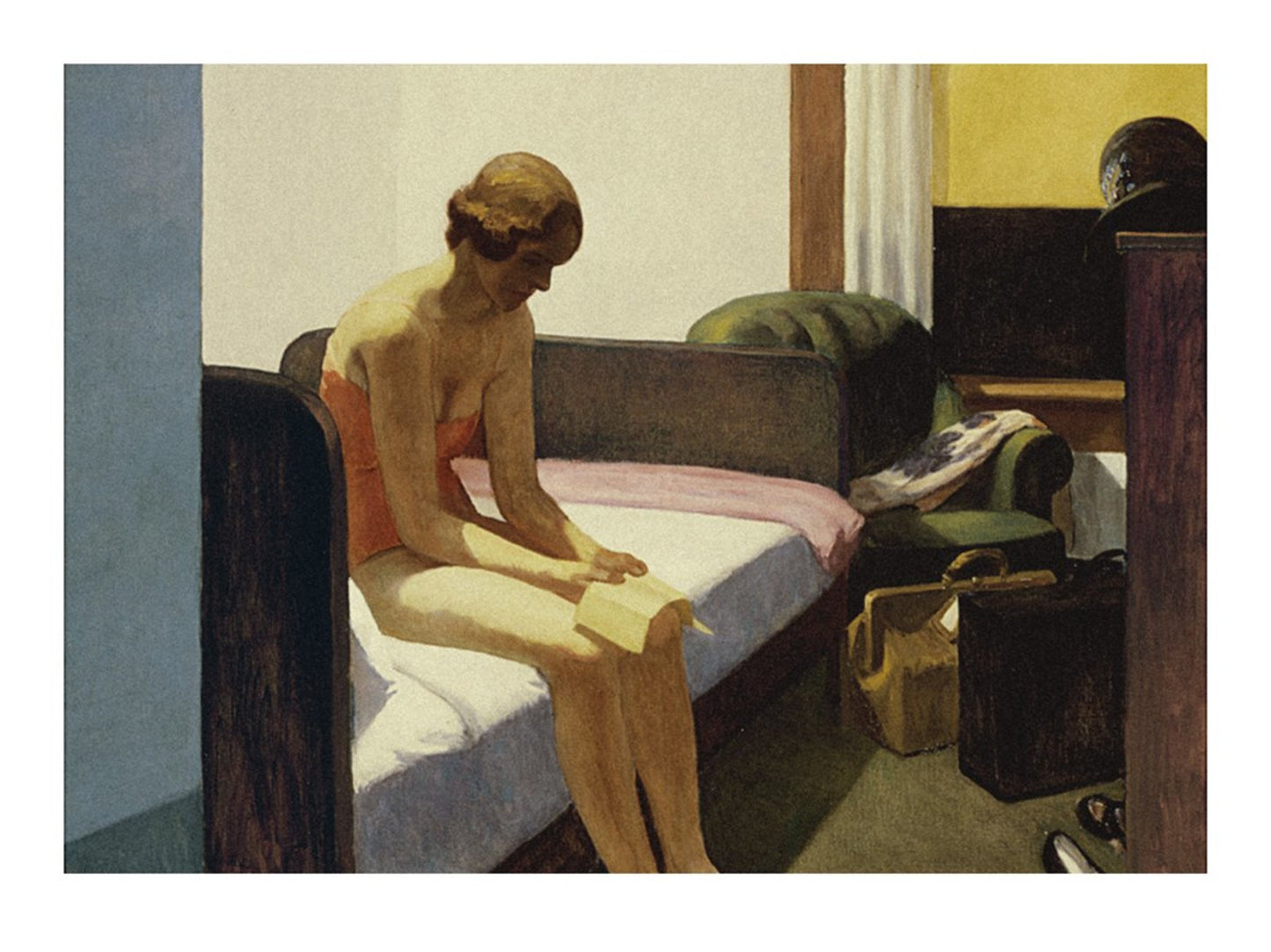 Affiche Art Edward Hopper Hotel Room 40x30cm