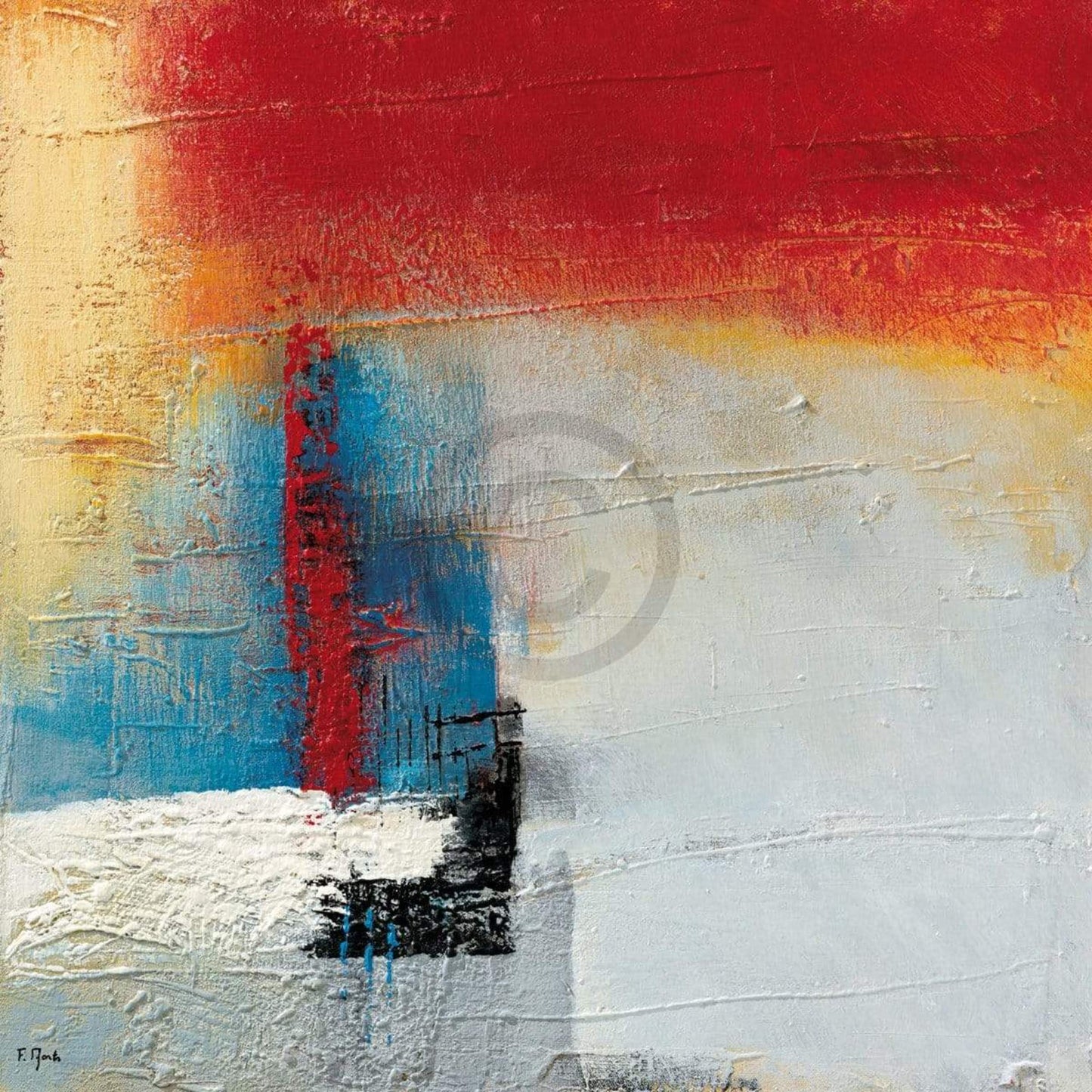 Affiche Art Flory Aerts - Windless 70x70cm