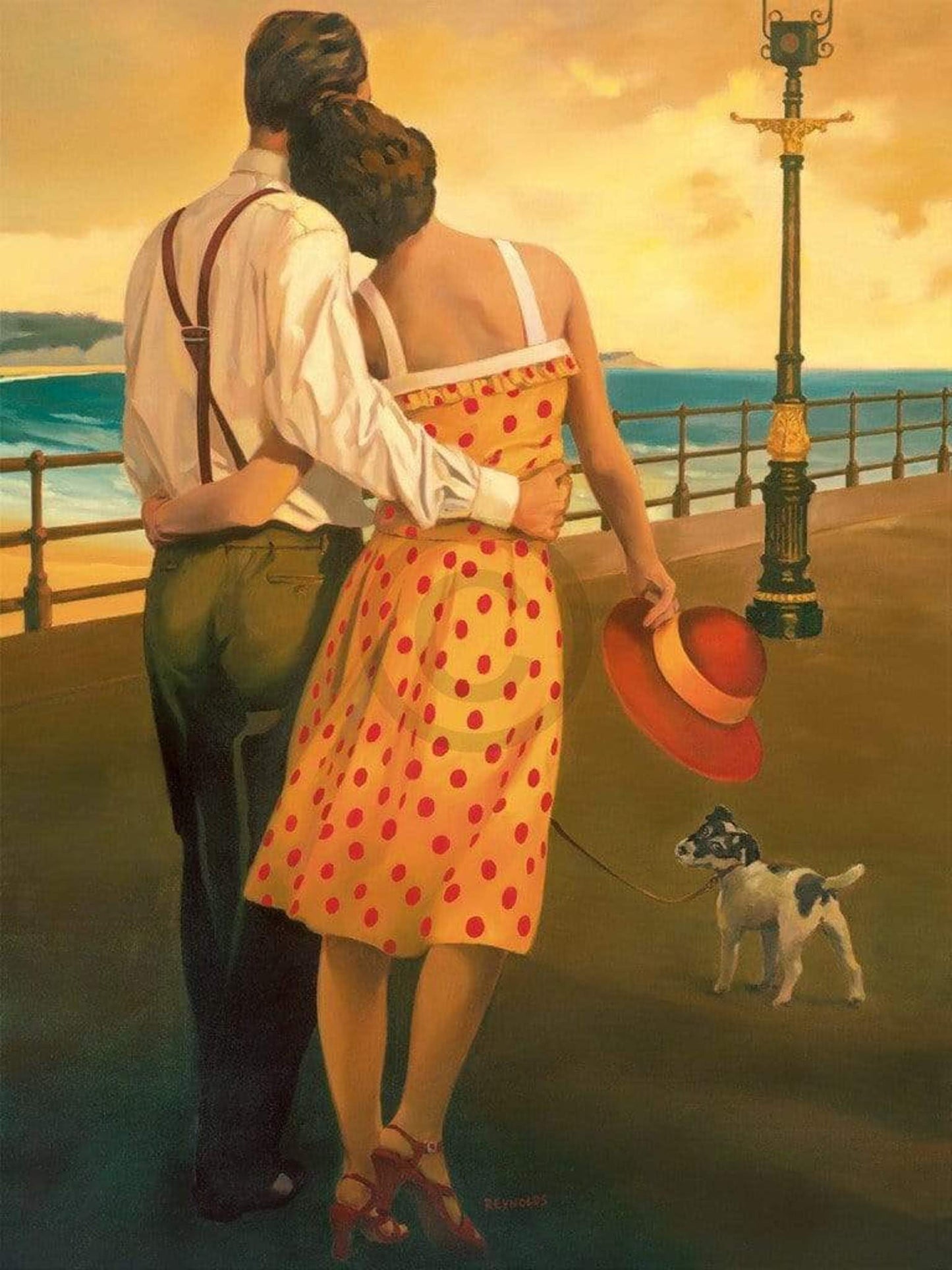 Affiche Art Graham Reynolds - View of the bay 60x80cm