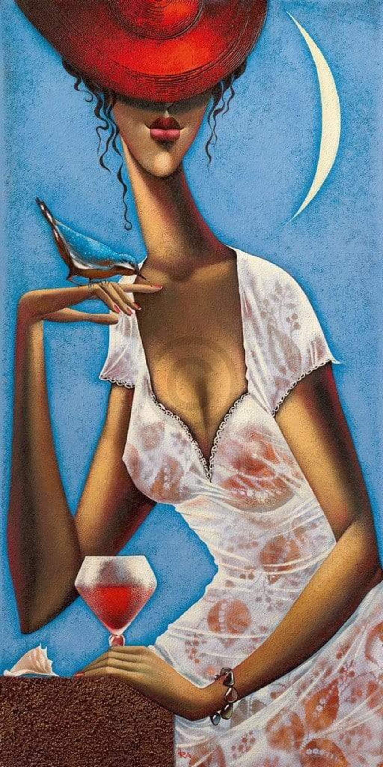 Affiche Art Ira Tsantekidou - Rose d'Anjou 1 50x100cm