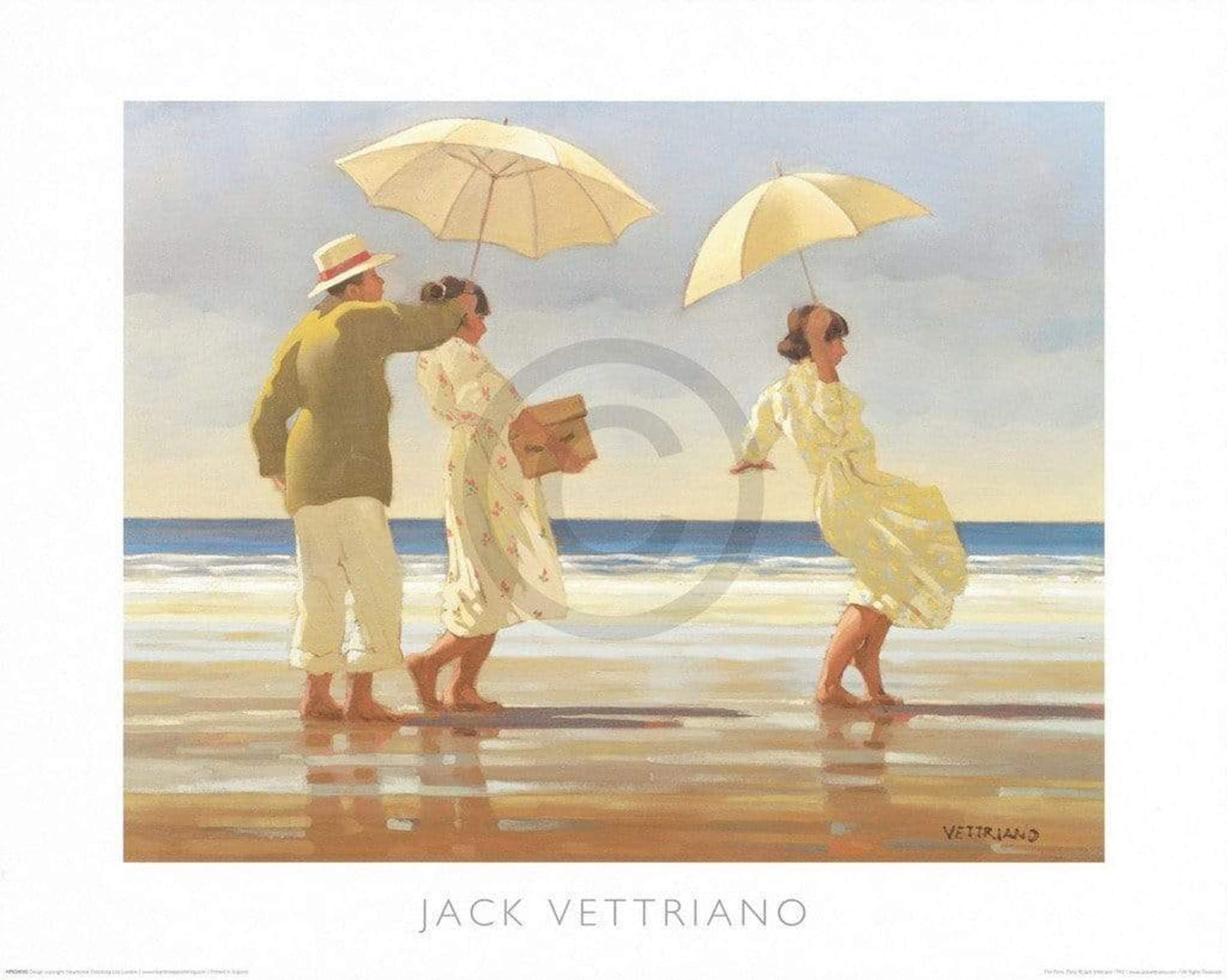 Affiche Art Jack Vettriano - The Picnic Party 50x40cm