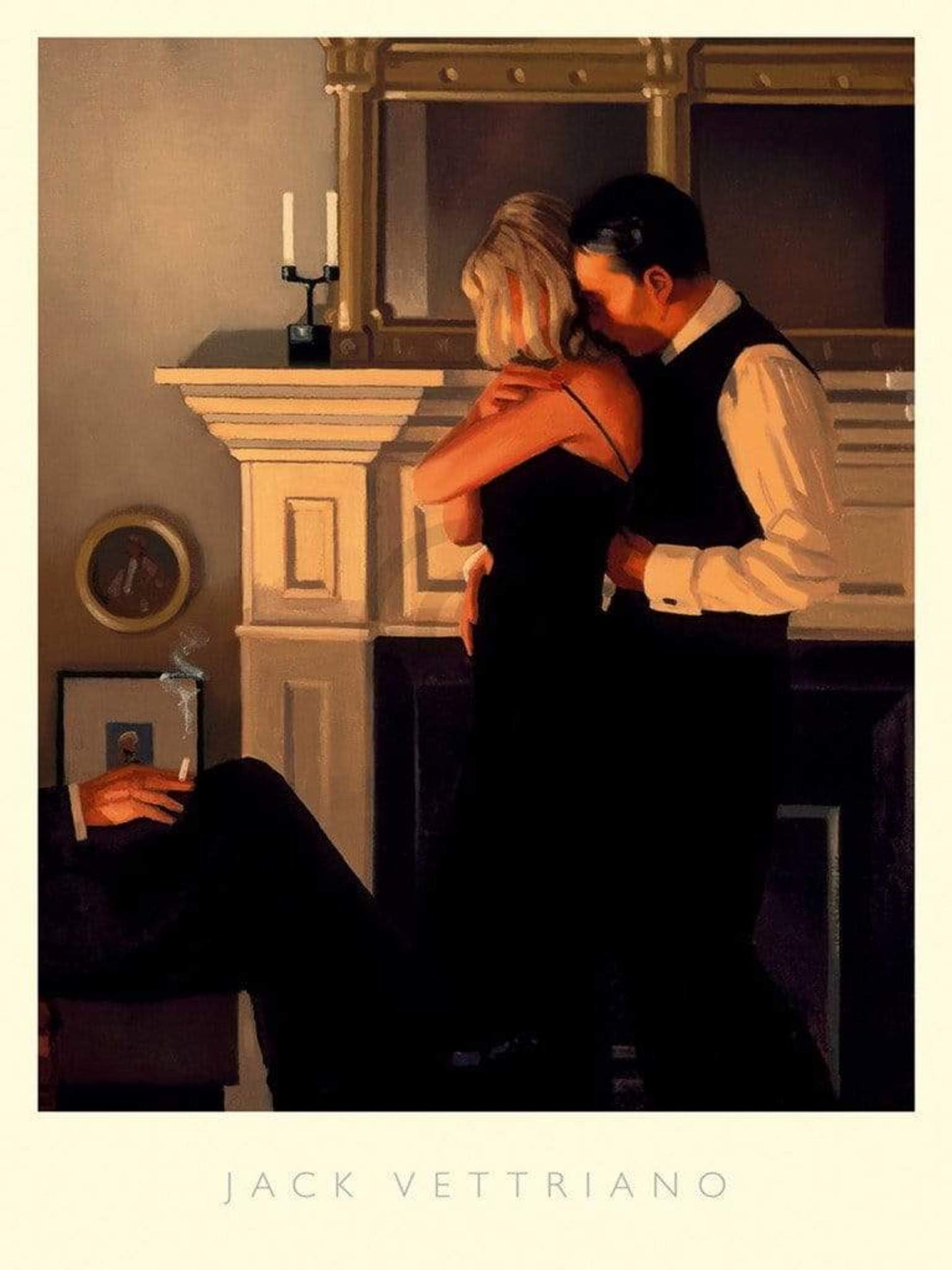 Affiche Art Jack Vettriano - Beautiful Losers II 60x80cm