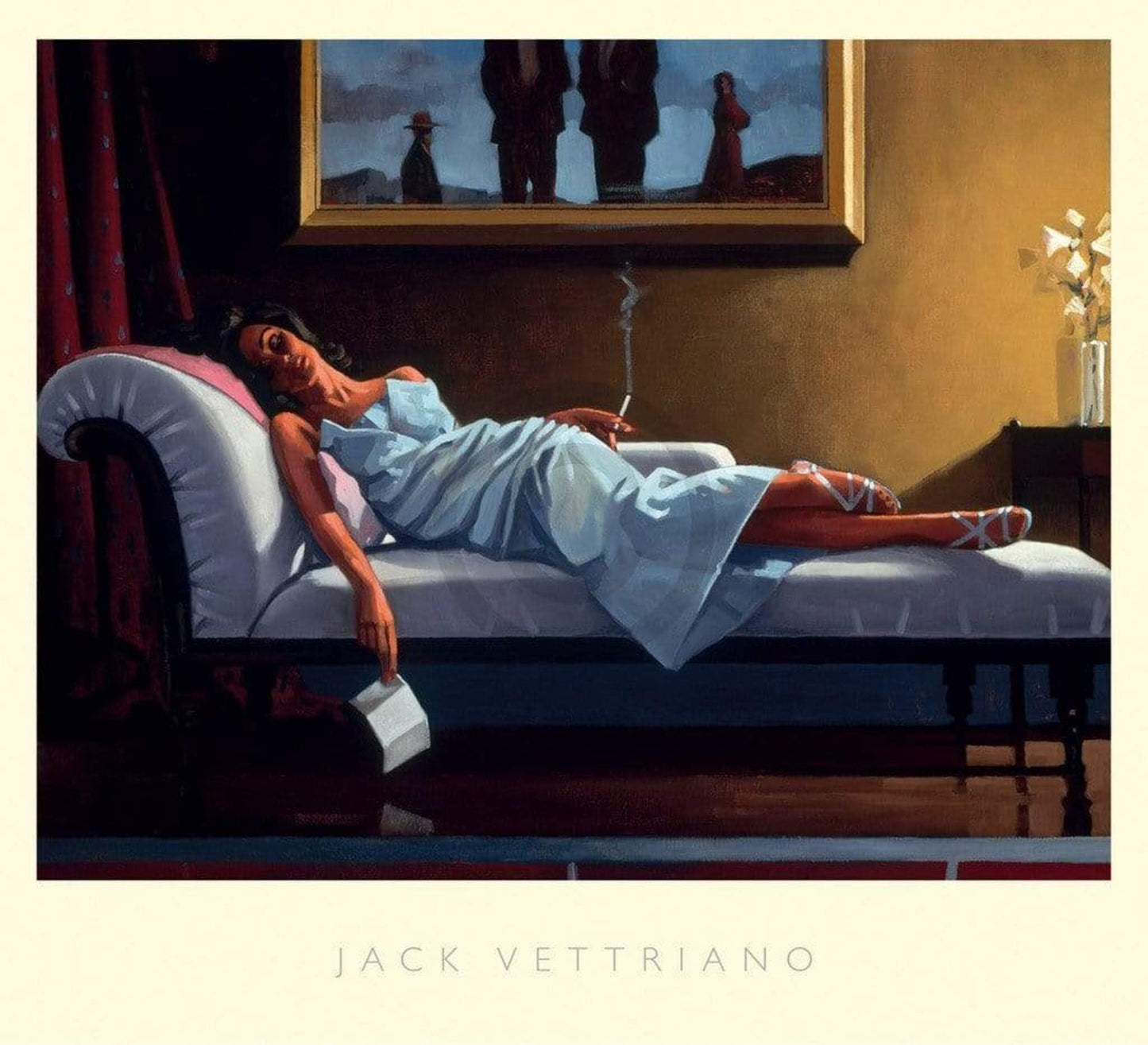 Affiche Art Jack Vettriano - The Letter 76x68cm