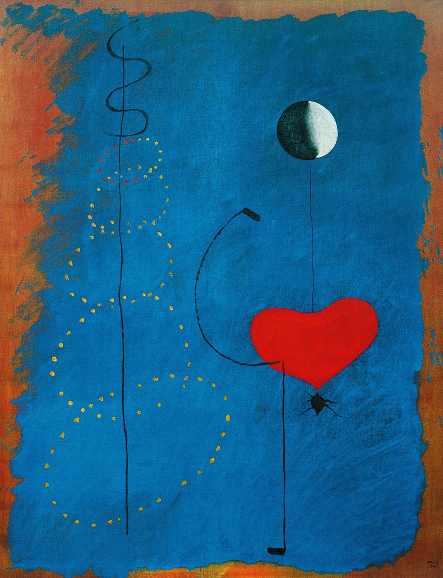 Affiche Art Joan Miro - Ballarina II, 1925 70x100cm