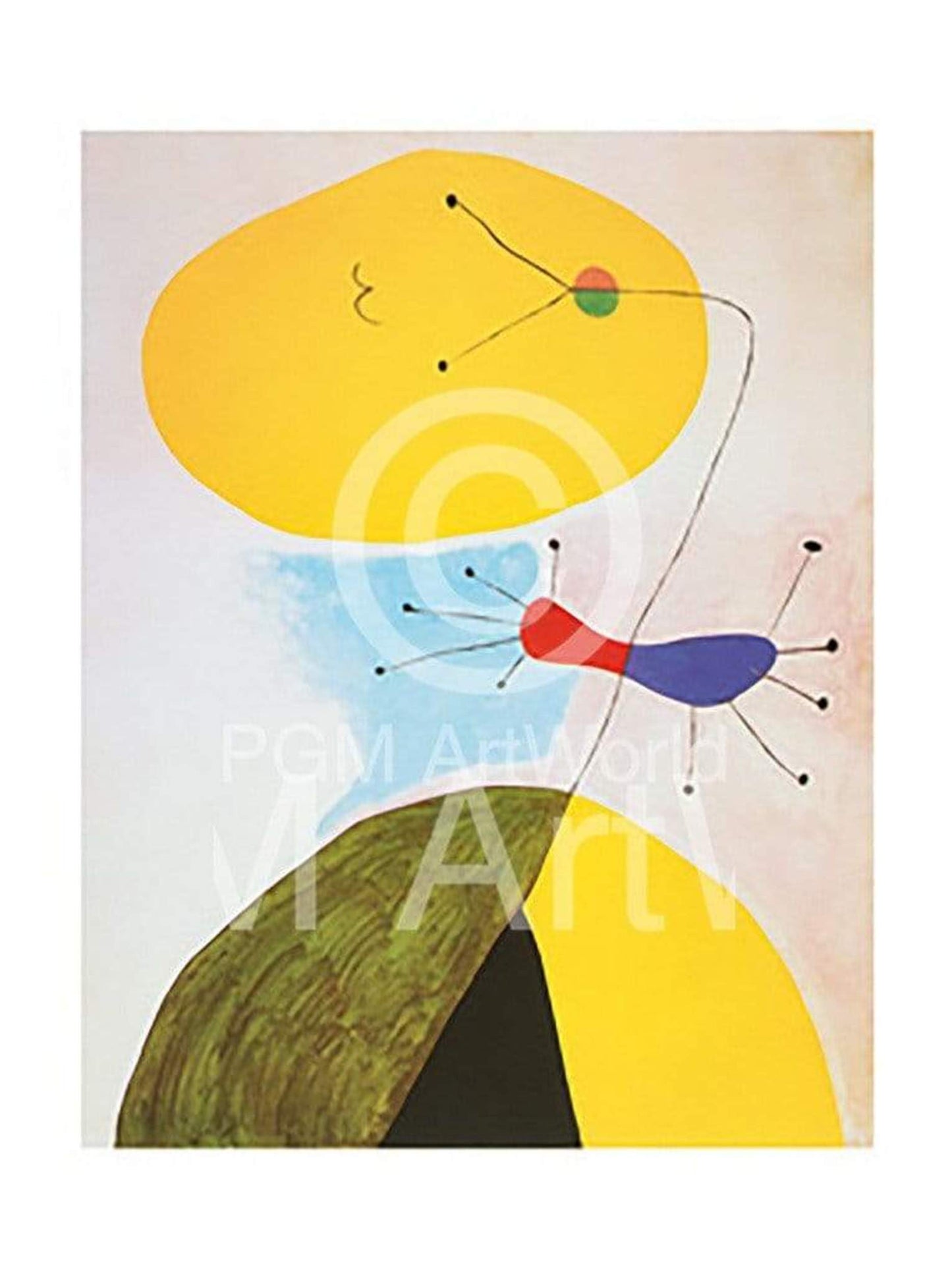 Affiche Art Joan Miro - Portrait, 1938 60x80cm