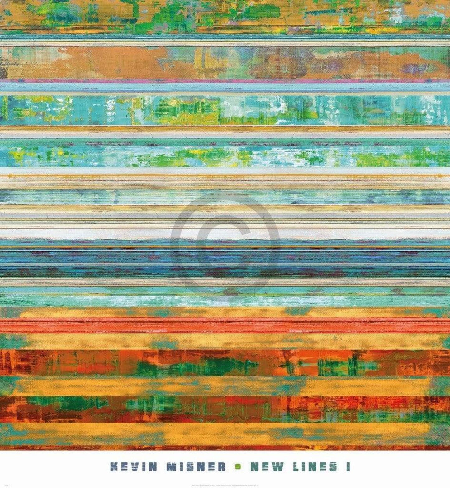 Affiche Art Kevin Misner - New Line 1 61x66cm