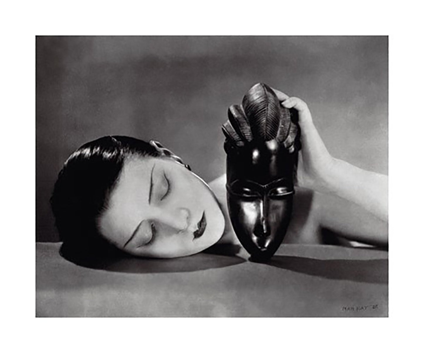 Affiche Art Man Ray - Noir et Blanche 60x50cm