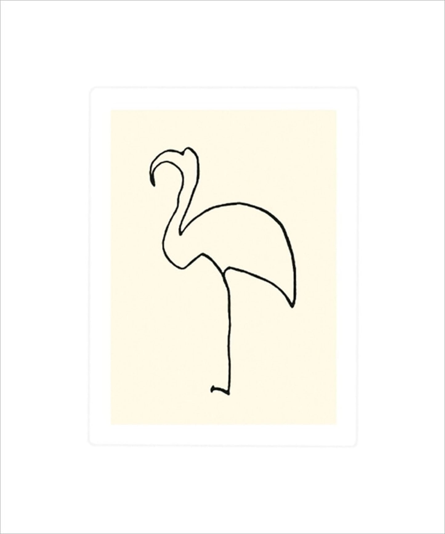 Affiche Art Pablo Picasso - Le flamand rose 50x60cm