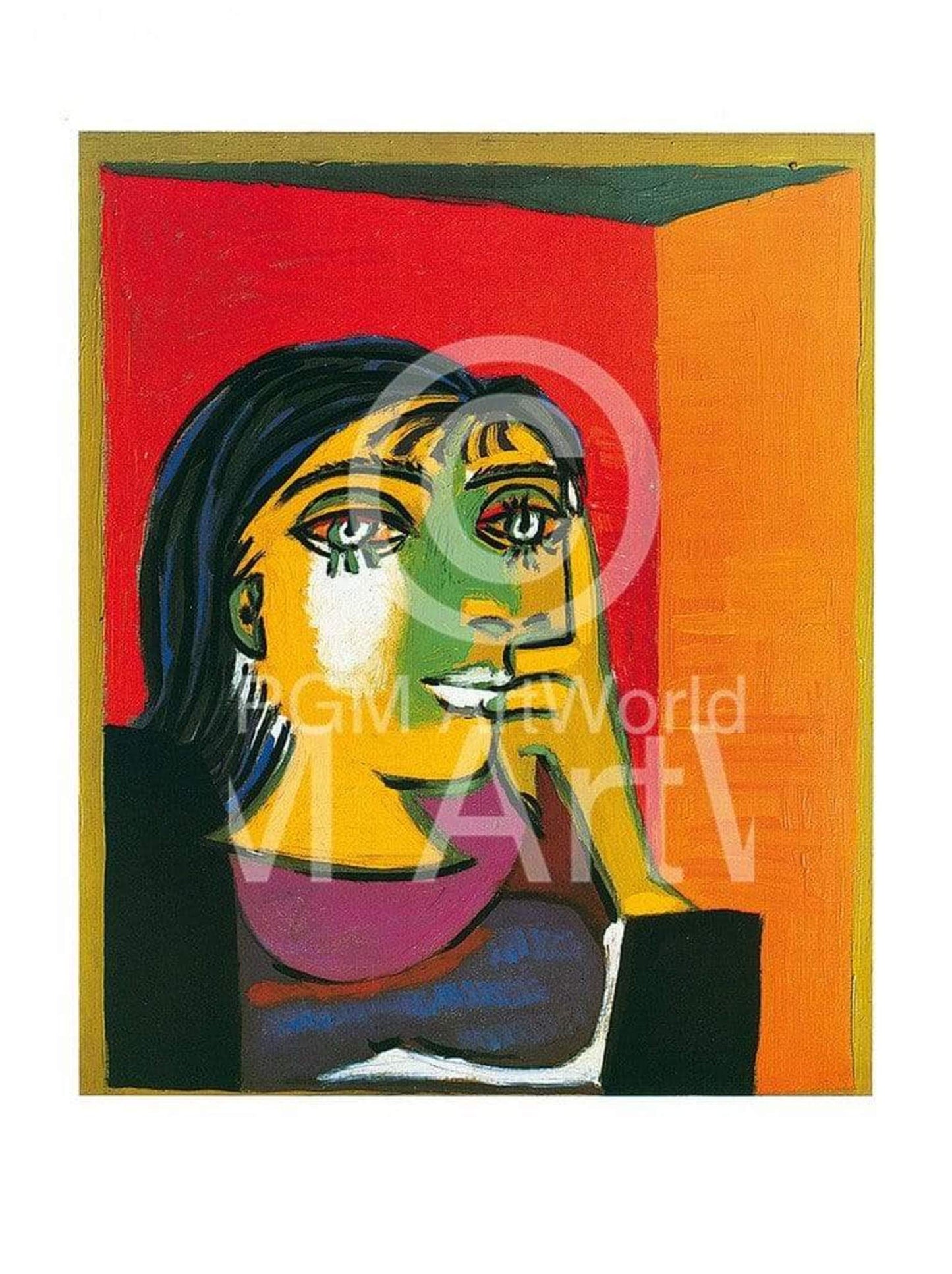 Affiche Art Pablo Picasso - Dora Maar 60x80cm
