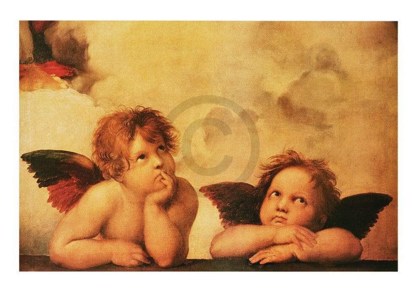 Affiche Art Raffael - Angeli 100x70cm