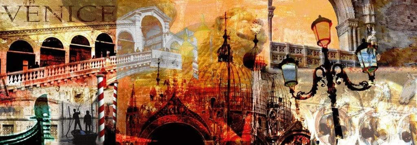 Affiche Art Saskia Porkay - Venice 100x35cm