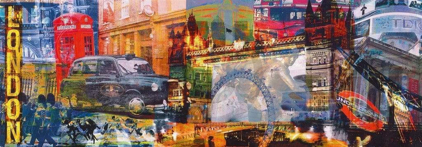 Affiche Art Saskia Porkay - London 100x35cm