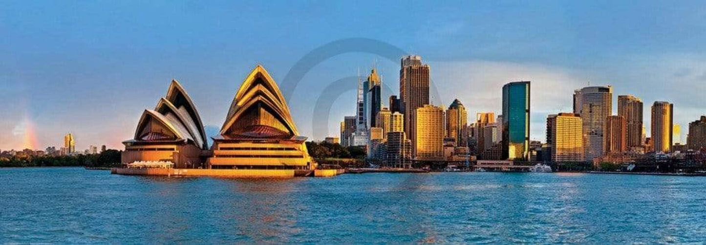 Affiche Art Shutterstock - Sydney circular quay panorama 95x33cm