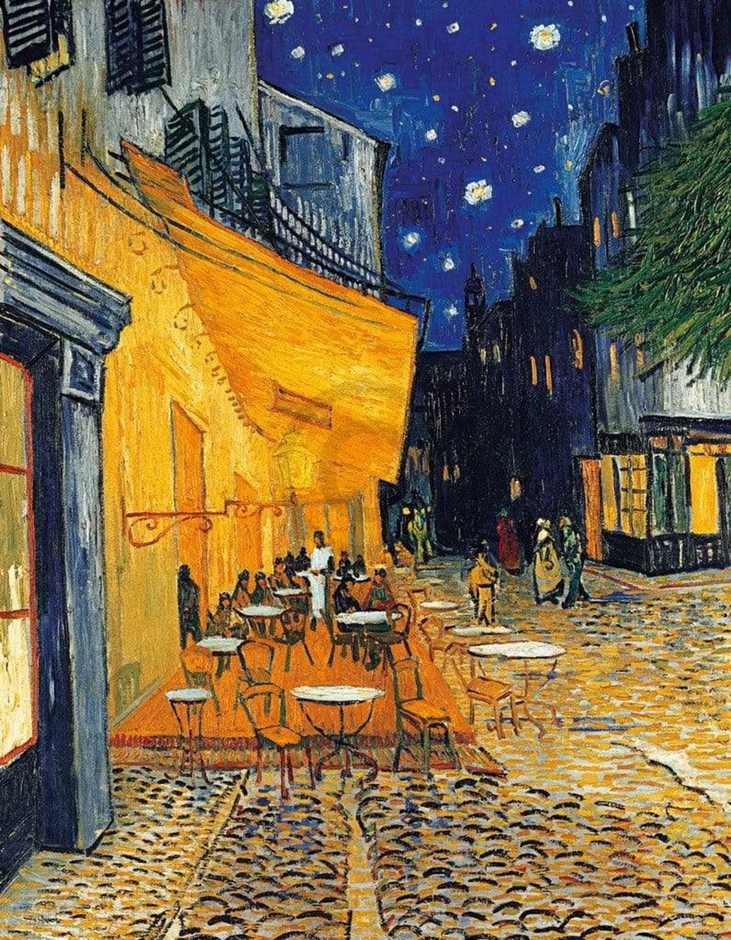 Affiche Art Vincent Van Gogh - Café-Terrasse am Abend 70x90cm
