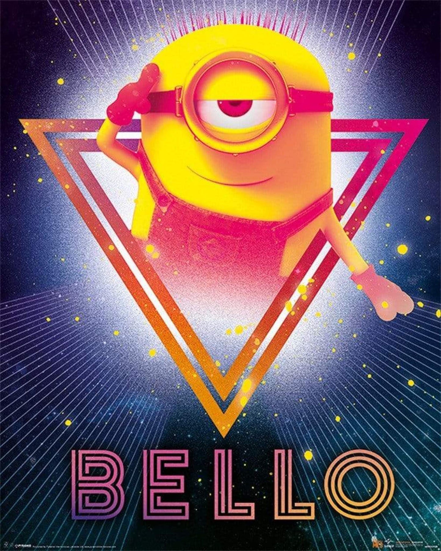 Poster Despicable Me - 3 80s Bello 40x50cm