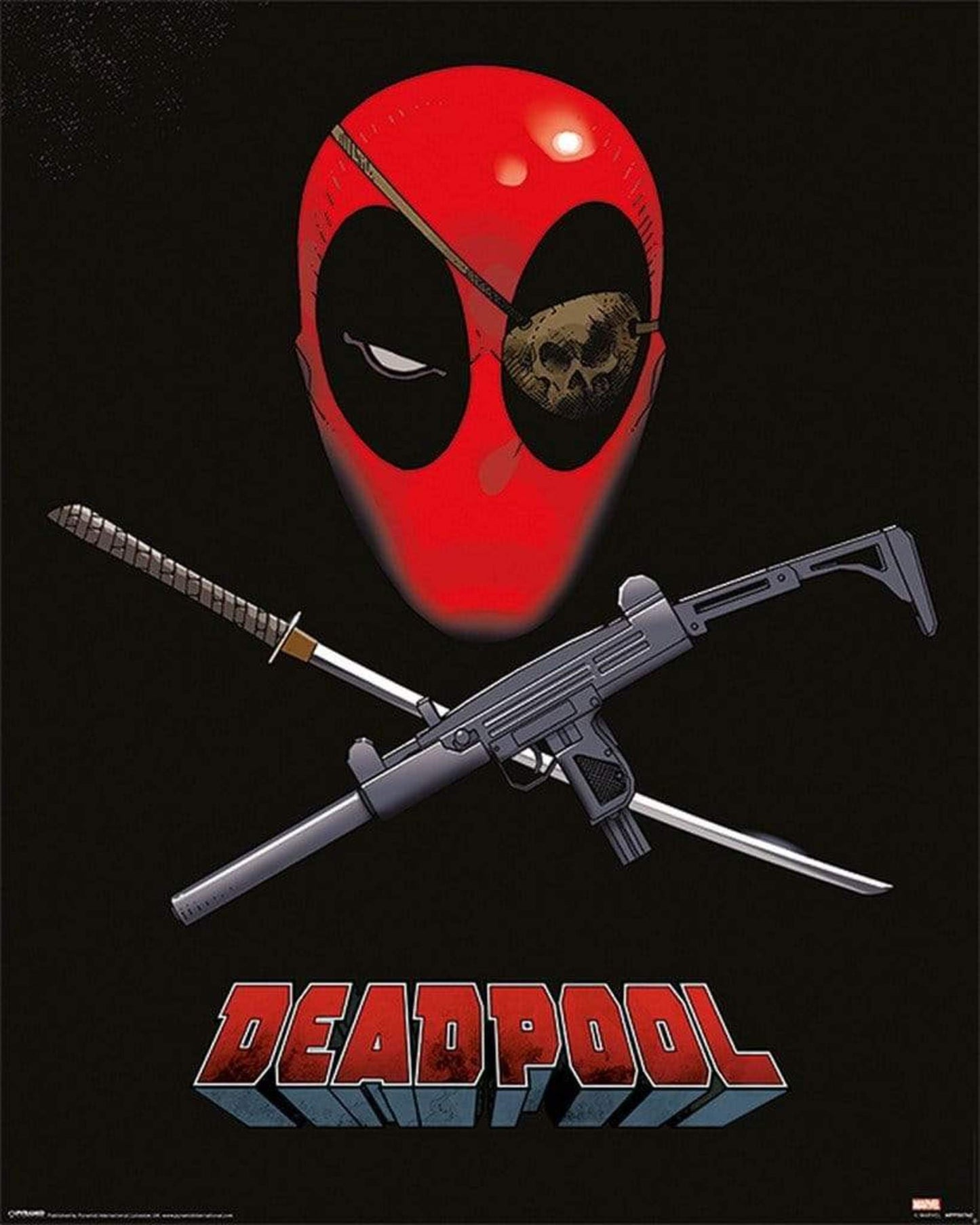 Poster Deadpool - Eye Patch 40x50cm