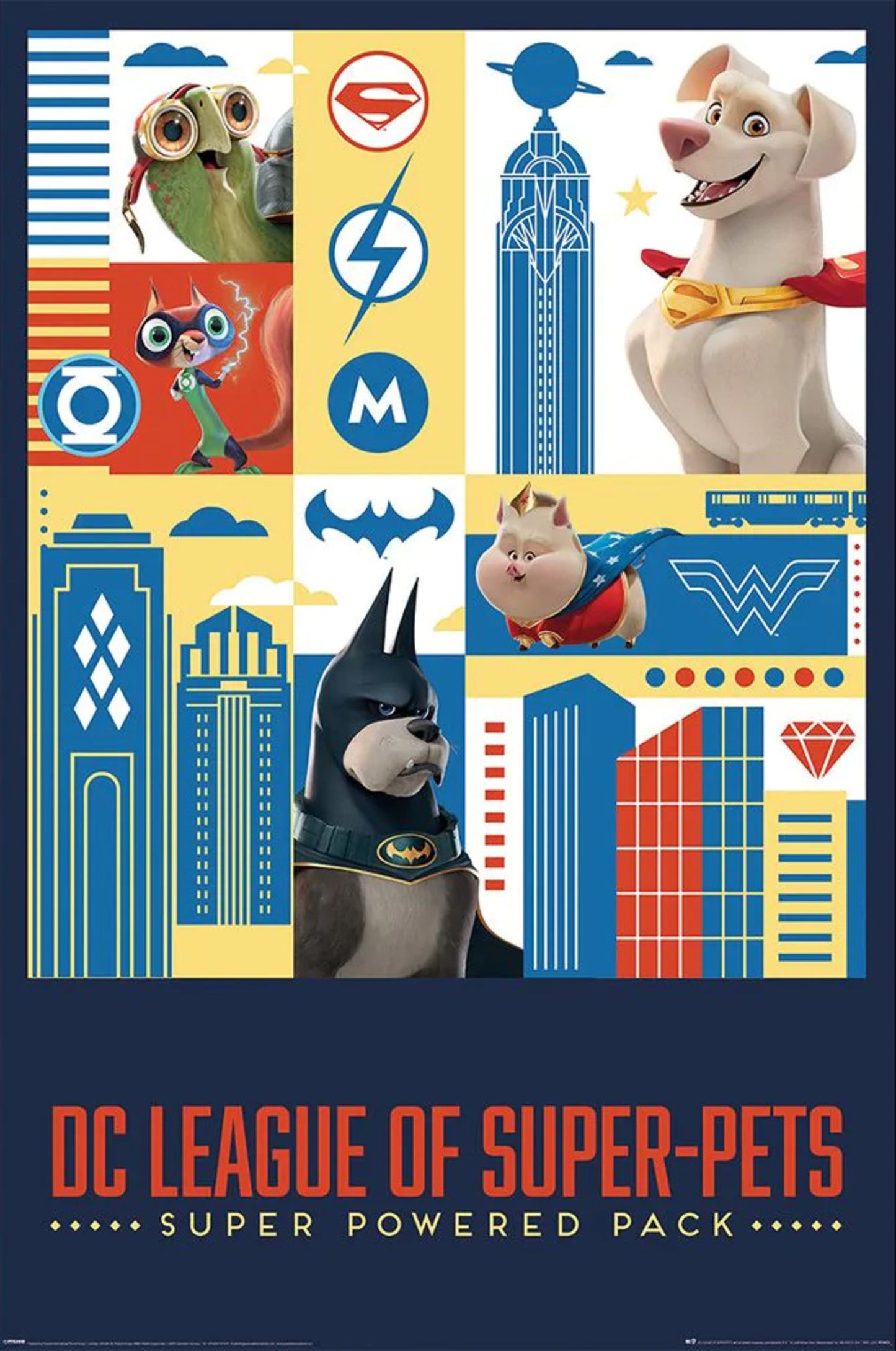 Poster DC Super Pets Activate 61x91,5cm