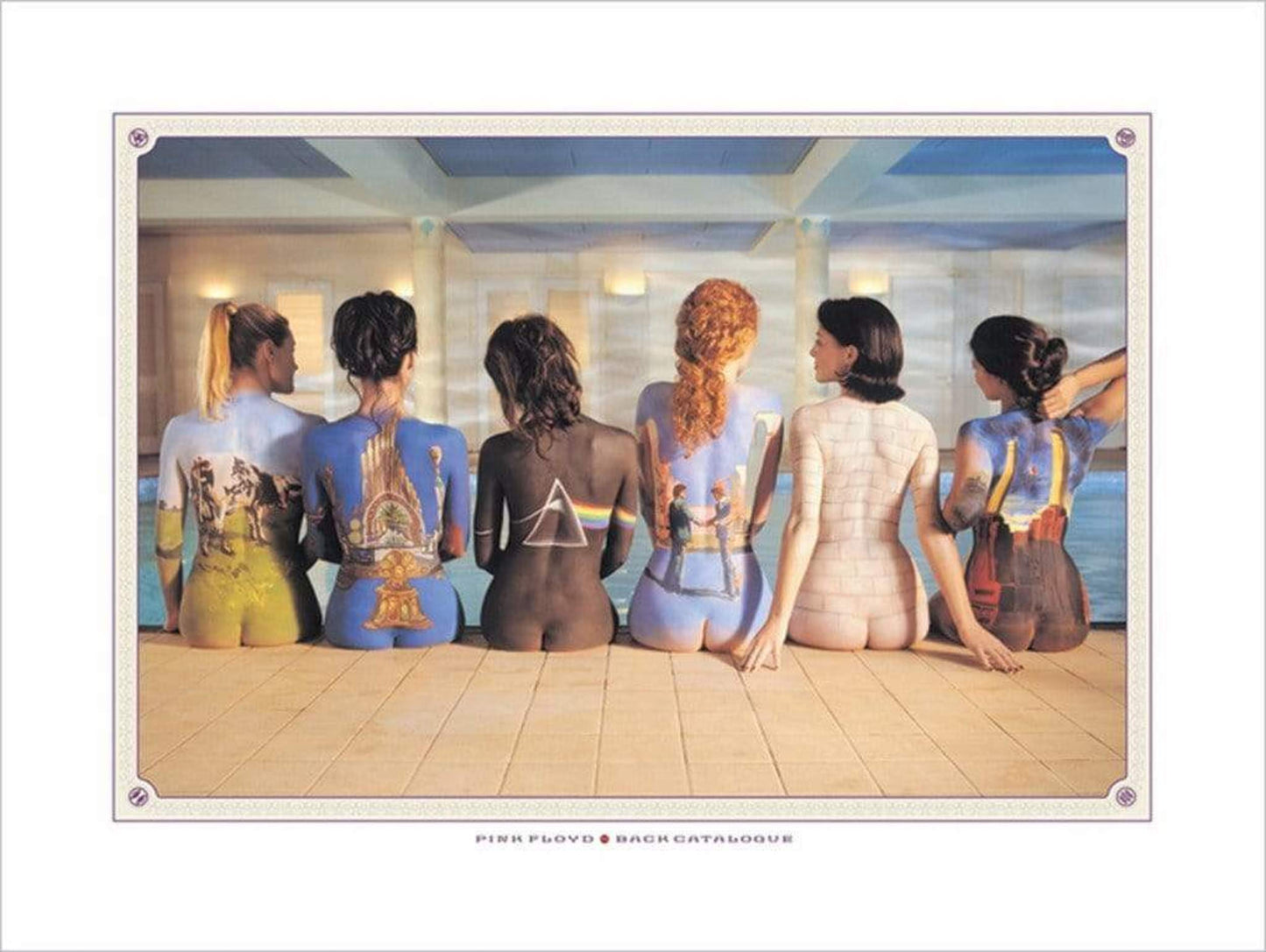 Affiche Art Pink Floyd - Back Catalogue 80x60cm