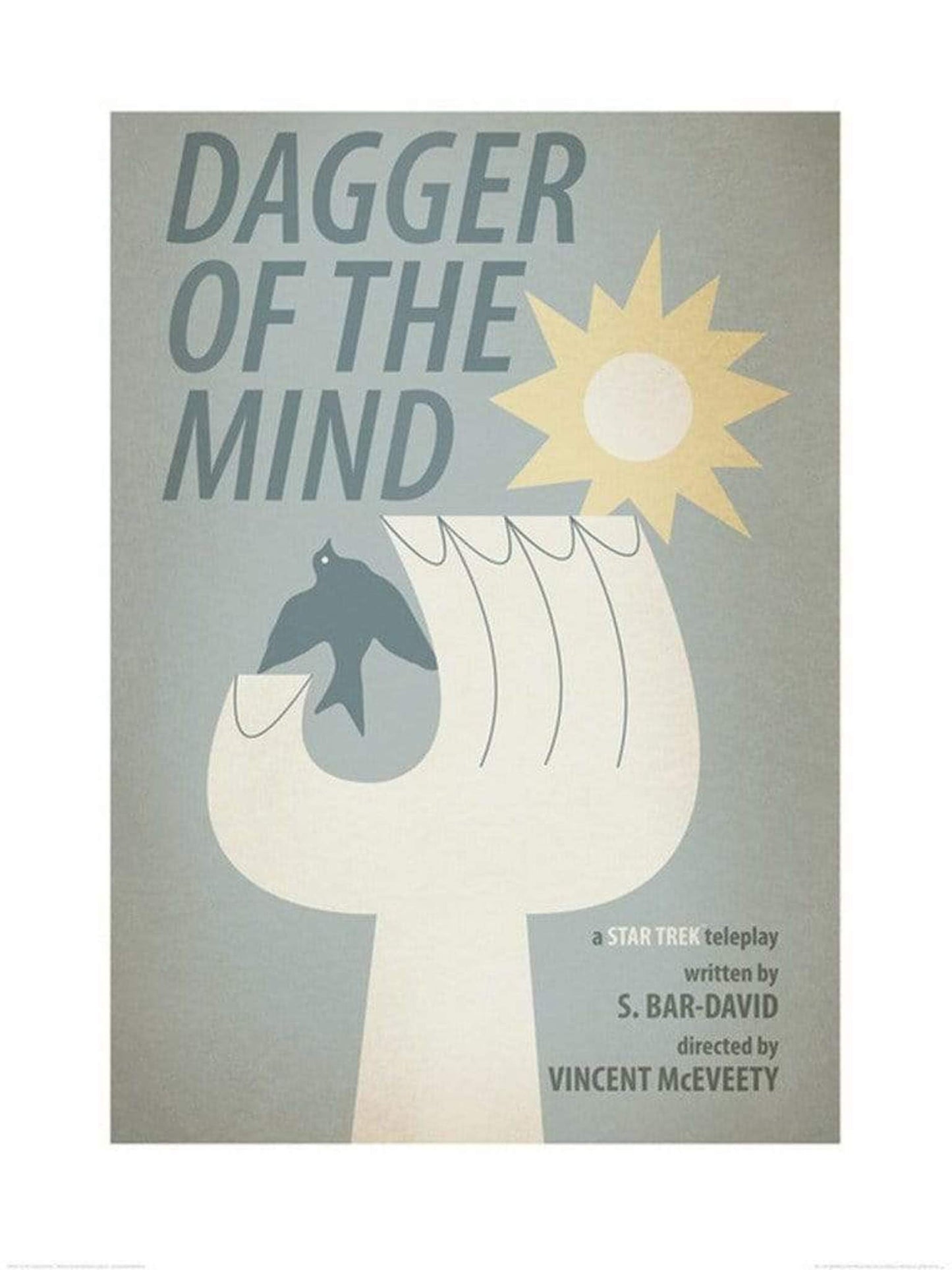 Affiche Art Star Trek Dagger Of The Mind 60x80cm