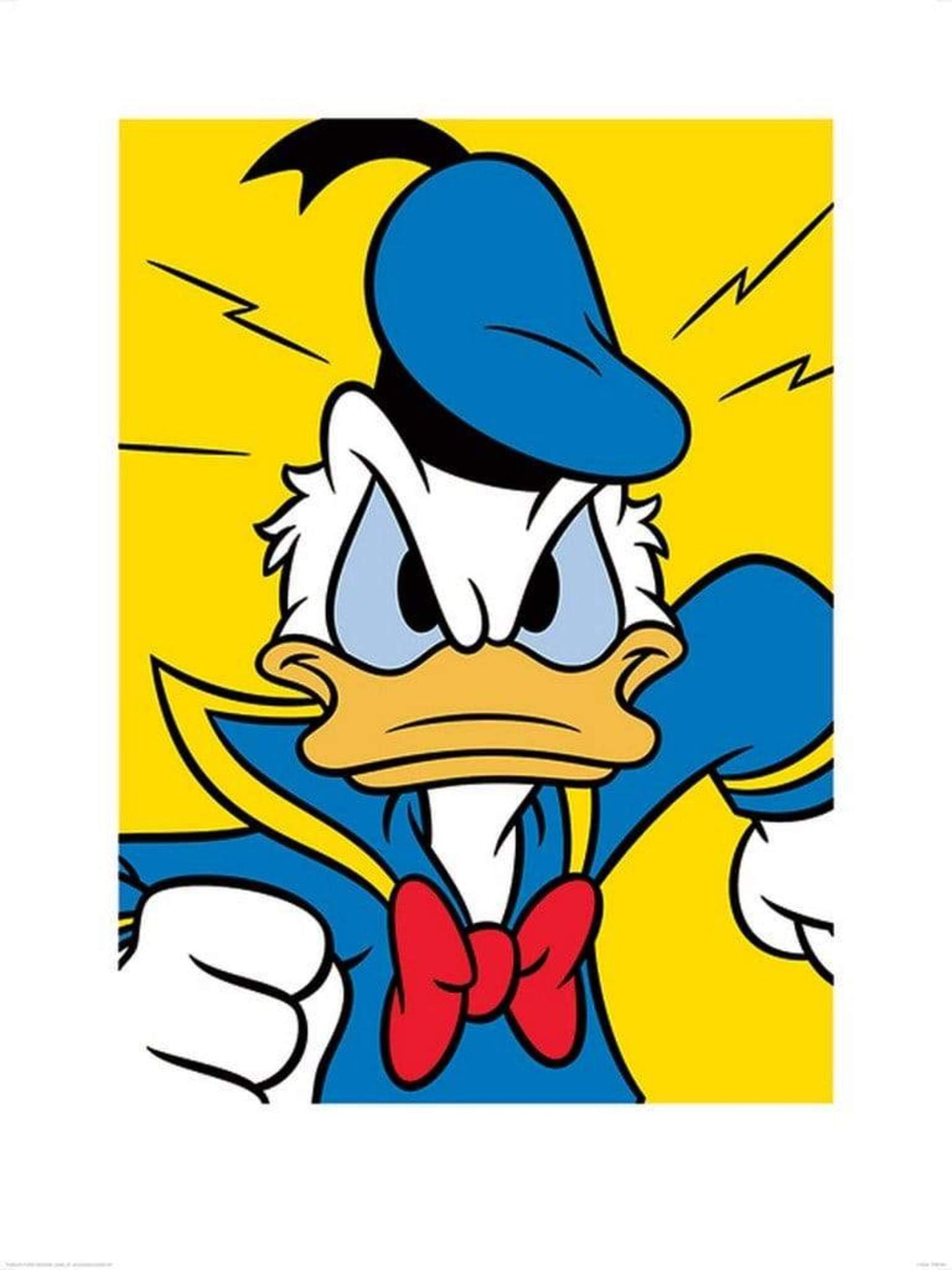 Affiche Art Donald Duck Mad 60x80cm