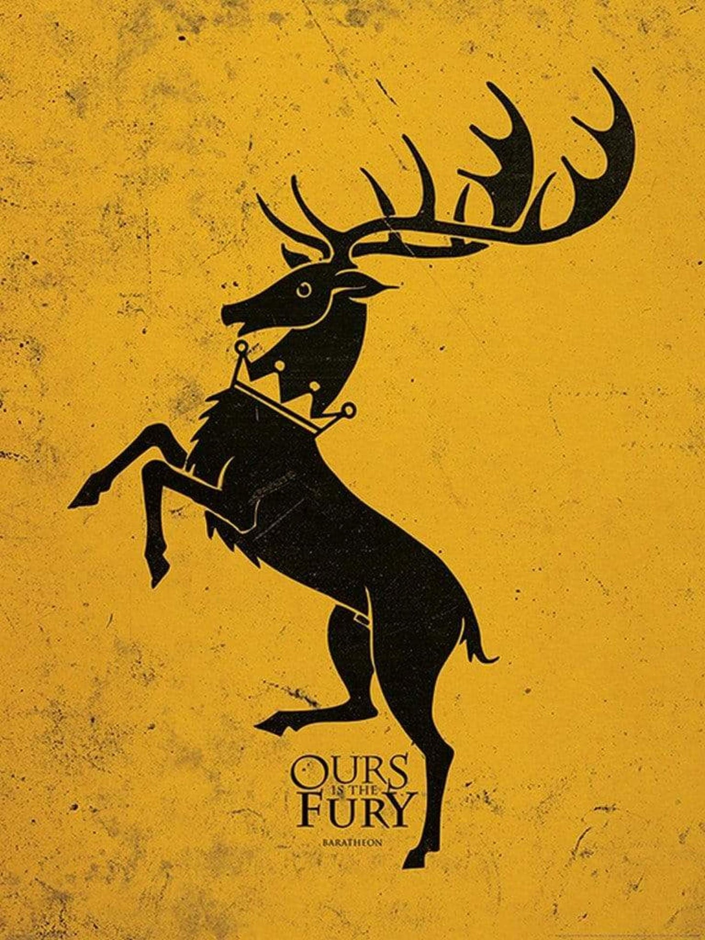 Affiche Art Game of Thrones - Baratheon 60x80cm