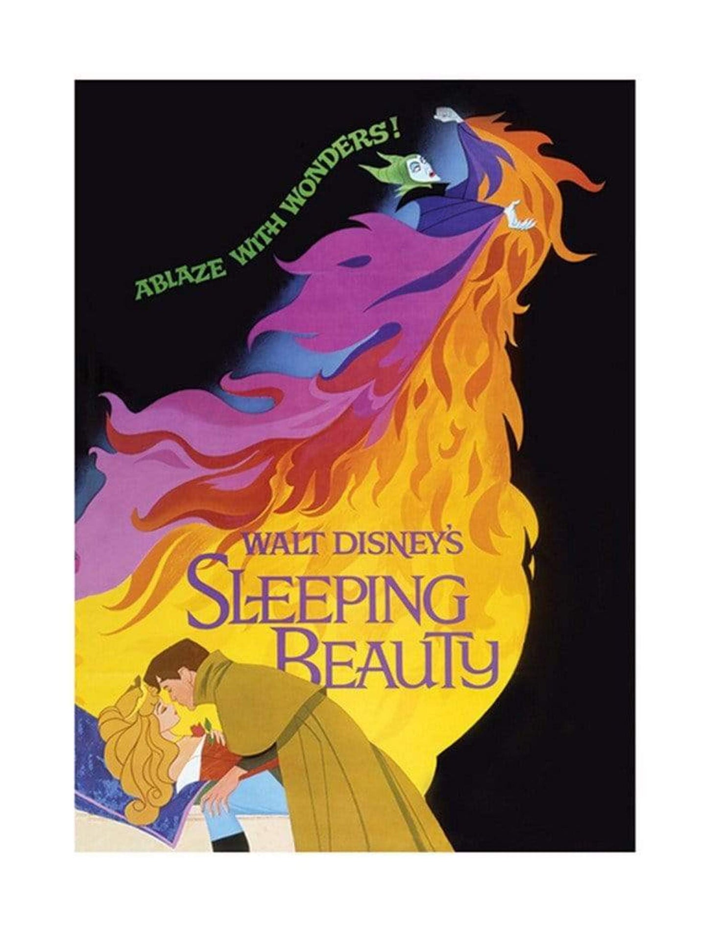 Affiche Art Sleeping Beauty - Ablaze 60x80cm