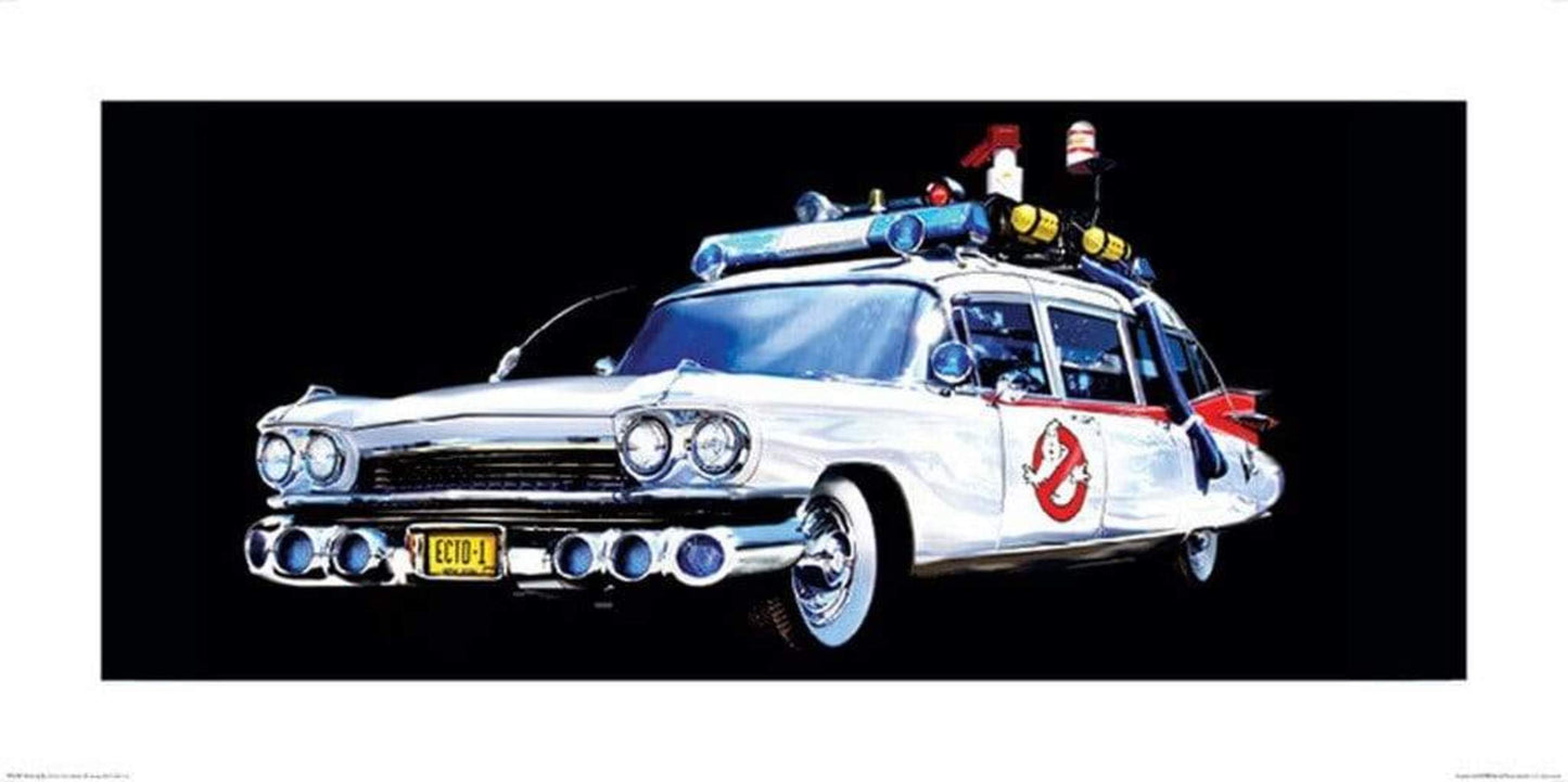 Affiche Art Ghostbusters Car 100x50cm