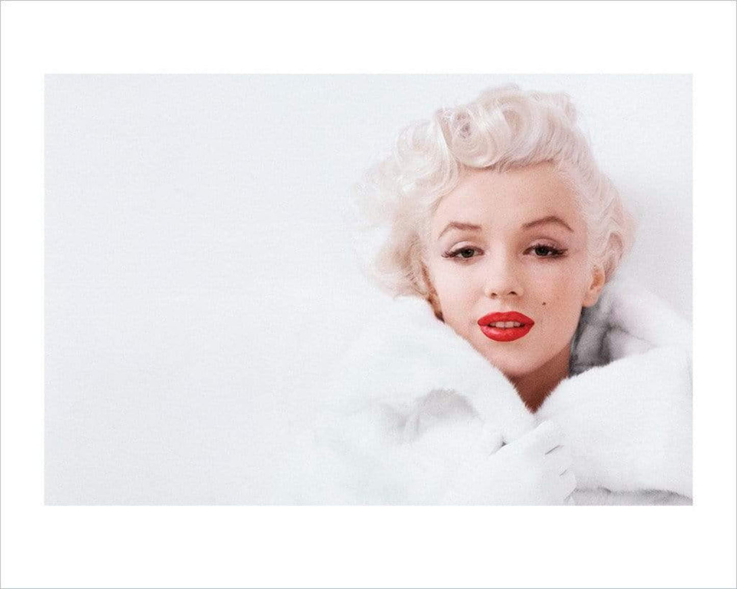 Affiche Art Marilyn Monroe White 50x40cm