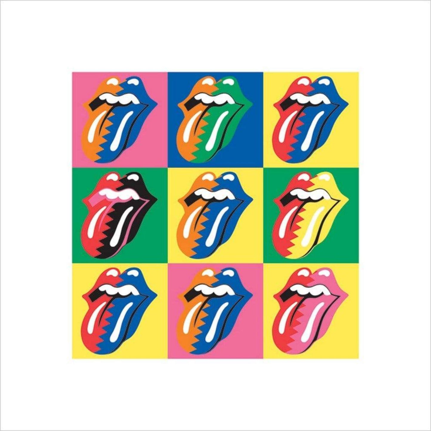 Affiche Art The Rolling Stones - Pop Art 40x40cm