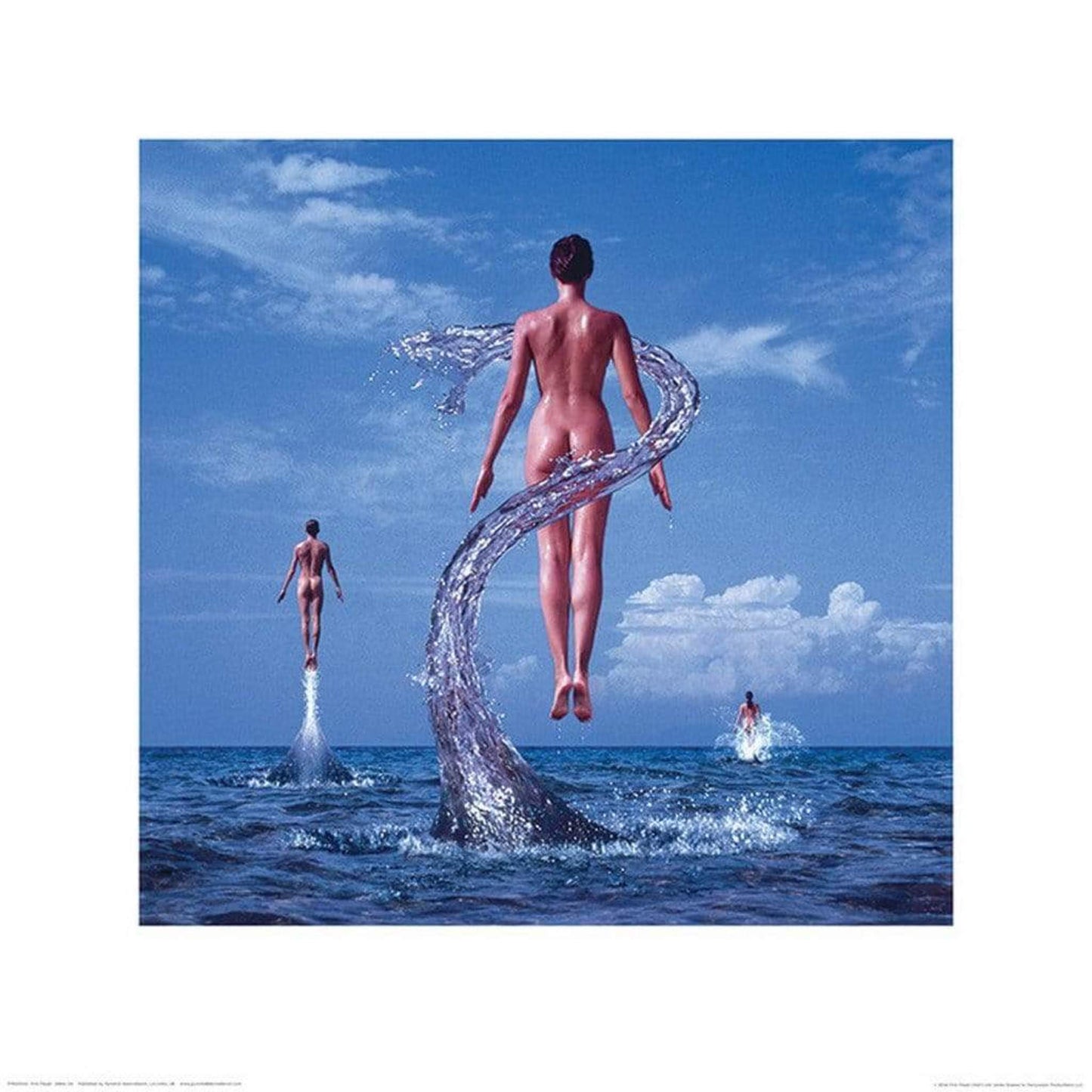 Affiche Art Pink Floyd Shine On 40x40cm