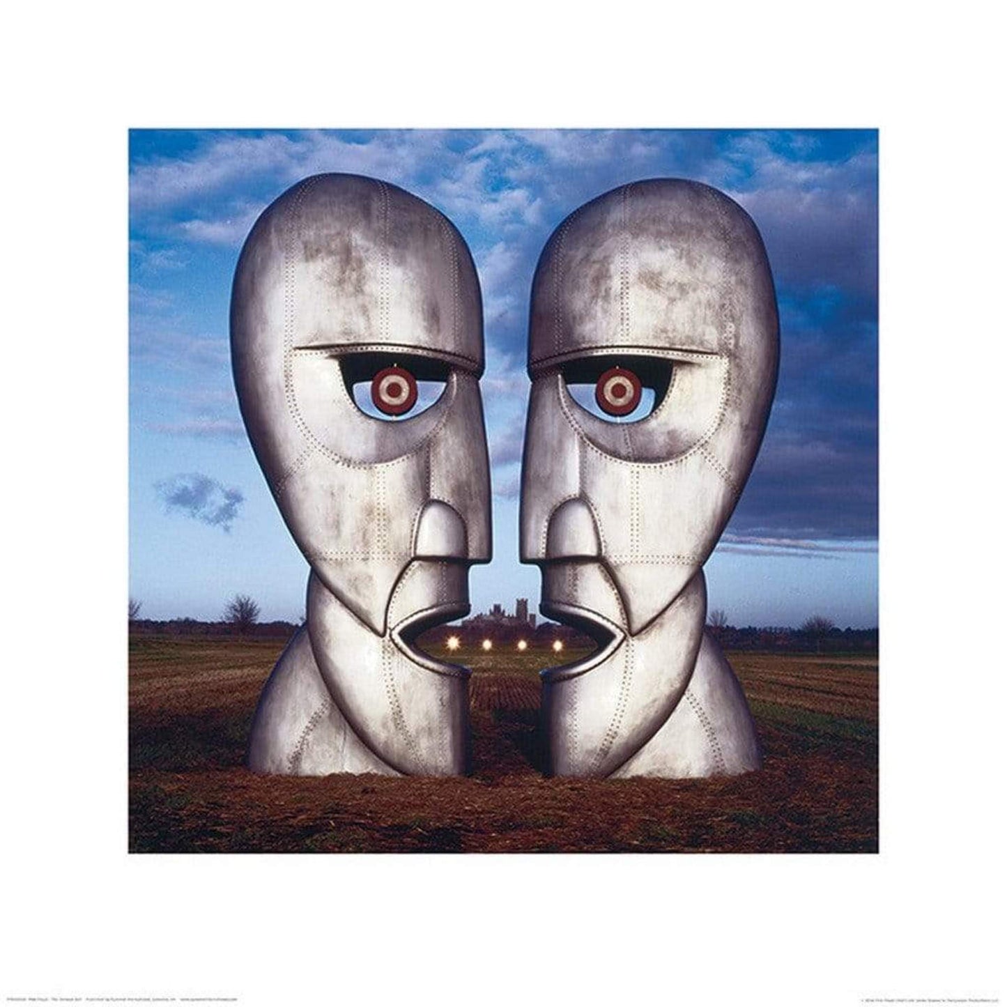 Affiche Art Pink Floyd - The Division Bell 40x40cm