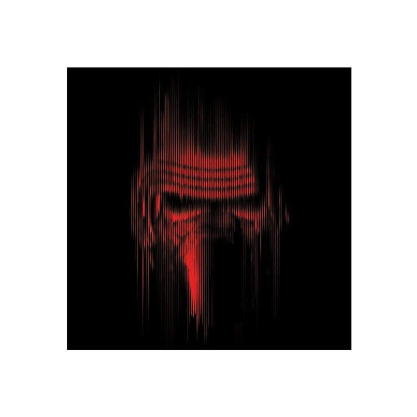 Affiche Art Star Wars Episode VII Kylo Ren Lines 40x40cm
