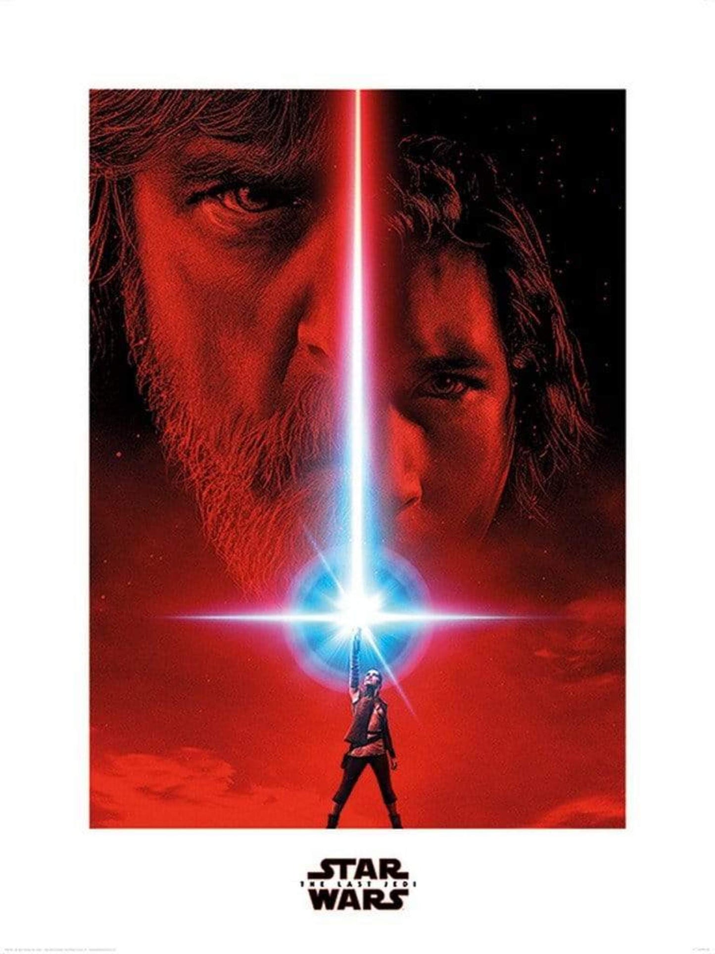 Affiche Art Star Wars The Last Jedi Teaser 60x80cm