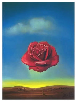 Affiche Art Salvador Dali - Rose Meditative 60x80cm
