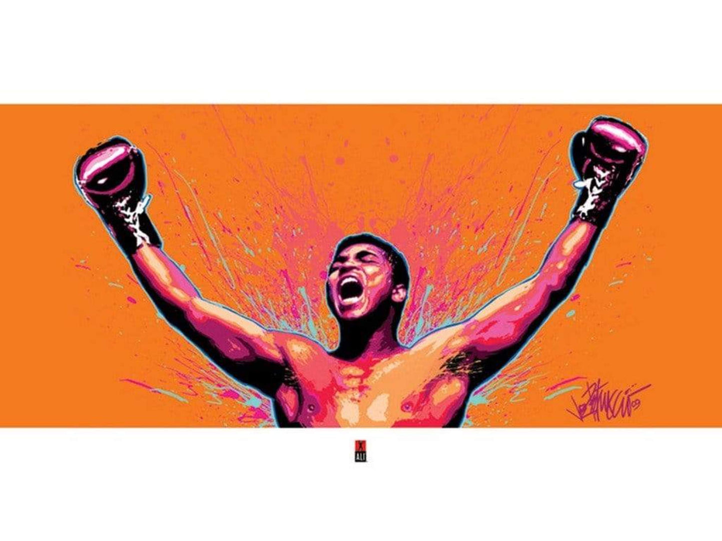 Affiche Art Muhammad Ali - Loud 80x60cm