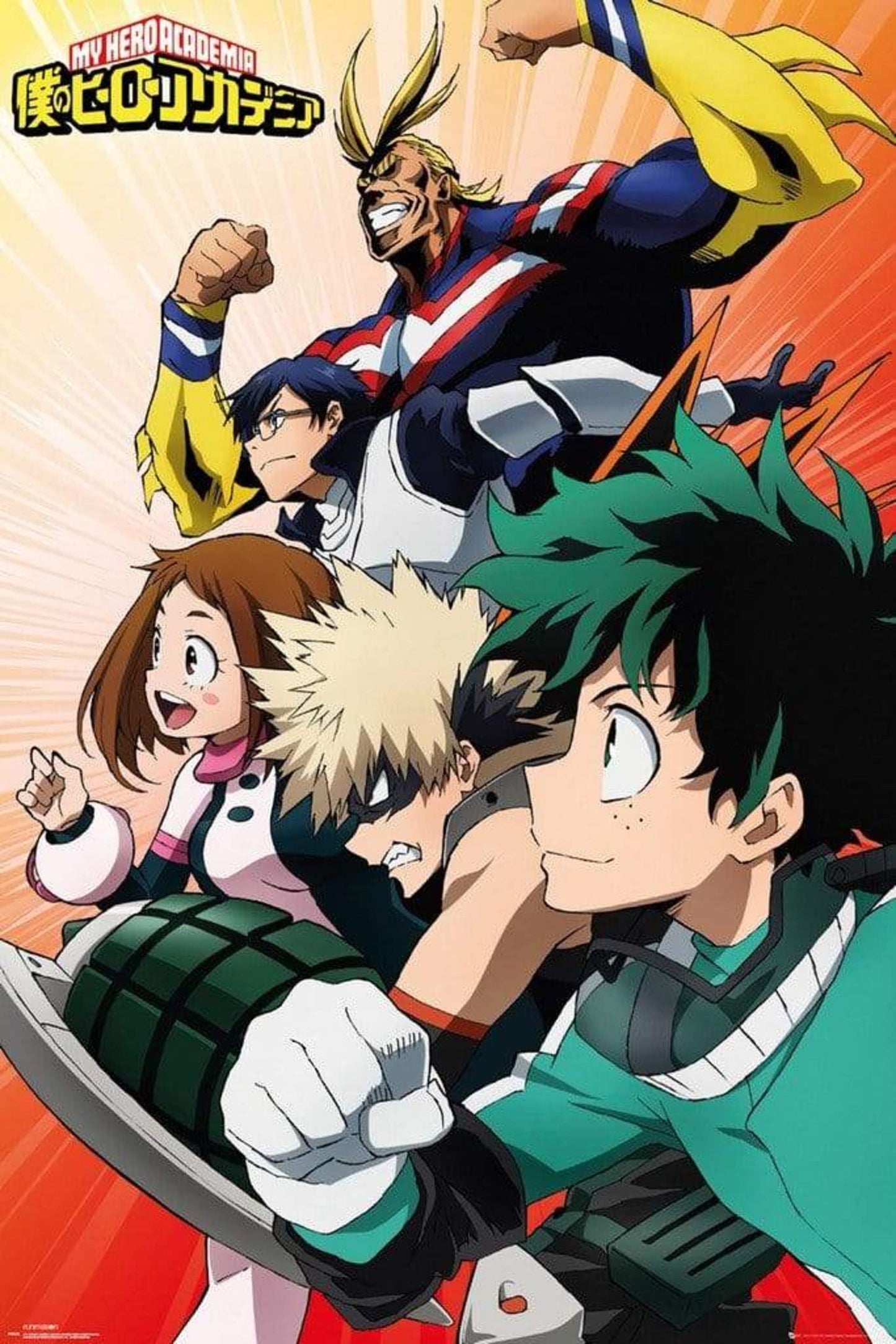 Poster My Hero Academia - Heroes 61x91,5cm