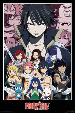Poster Fairy Tail - Group 61x91,5 cm