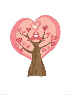 Affiche Art Valentina Ramos - Tree of Love 60x80cm