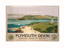 Affiche Art Plymouth 3 80x60cm